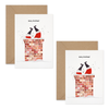 Santa - Set of 8 Cards
