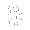 Pocket Layflat Weekly Planner - Black & White Shapes