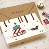 Dachshund Sled - Set of 8 Cards