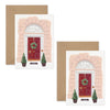 Christmas Door - Set of 8 Cards