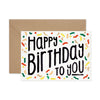 Happy Birthday To You