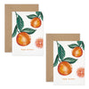 Oranges - Set of 8 Cards