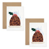 Christmas Pudding - Set of 8 Cards