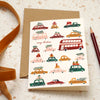 Christmas Traffic Jam - Set of 8 Cards