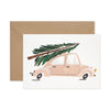 Christmas Vintage Car